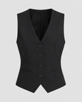 Tailored V-Neck Suit Vest