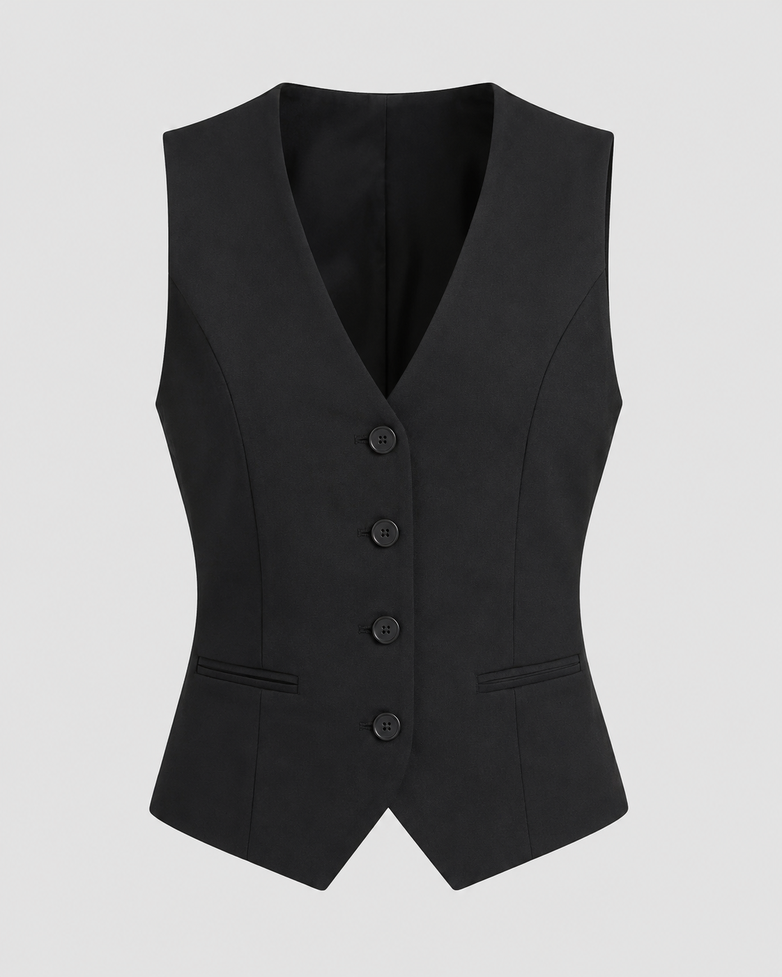 Tailored V-Neck Suit Vest