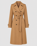 Classic Double-Breasted Trench Coat