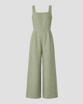 Relaxed Linen Wide-Leg Jumpsuit